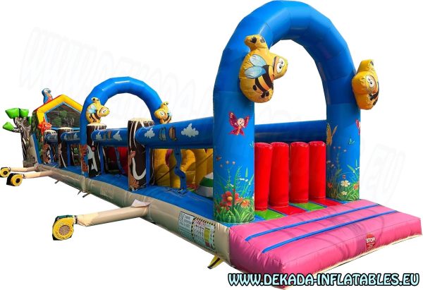 Poligon s preprekama na naduvavanje - Životinje