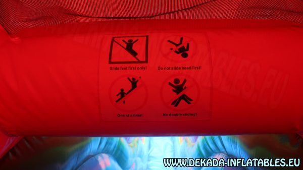 Tobogan na naduvavanje Dinosaur - Veliki 2