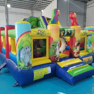 Igraonica na naduvavanje - Afričke životinje- 5m x 4m