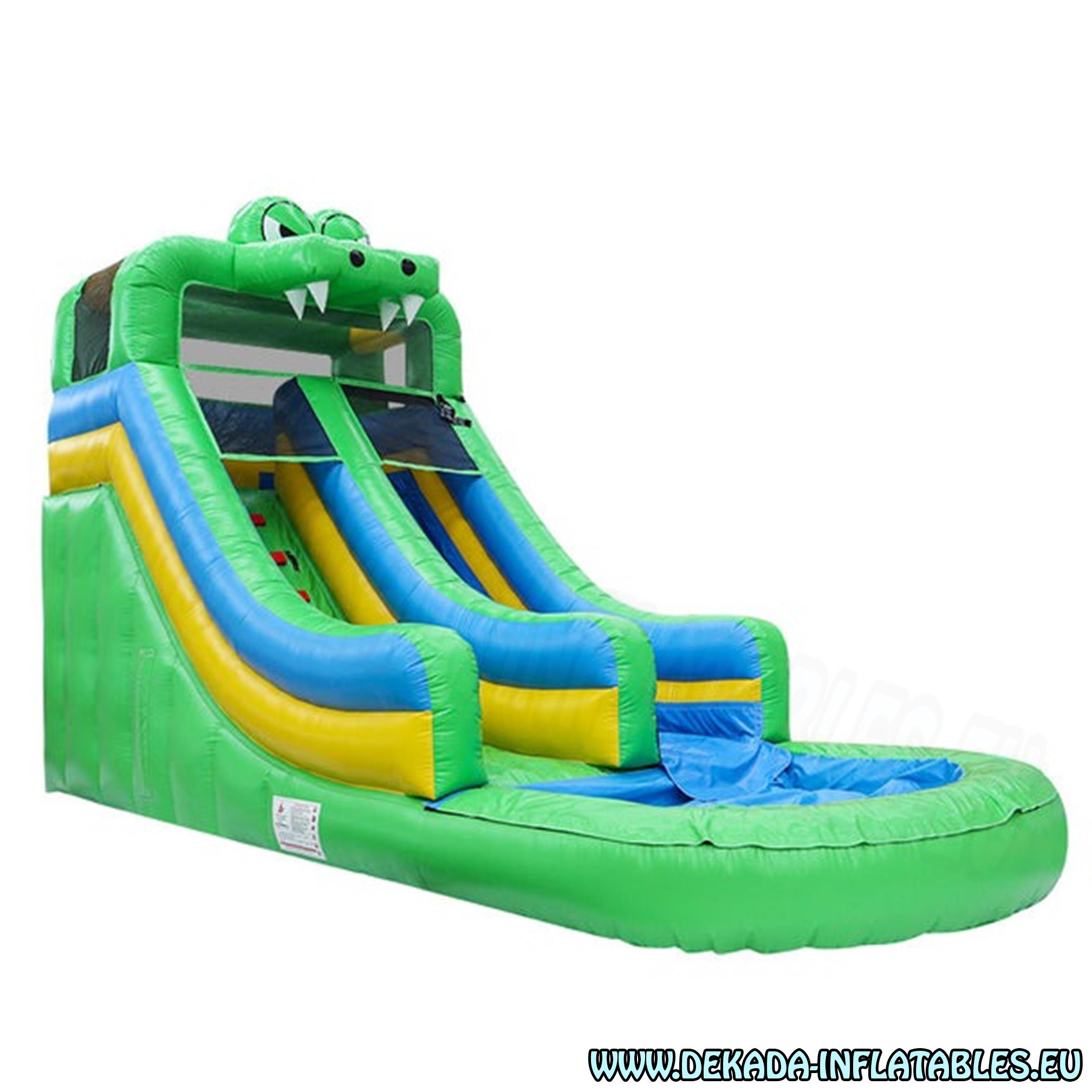 Vodeni tobogan Krokodil - 7.5m x 3.3m x 4.60m - Image 4