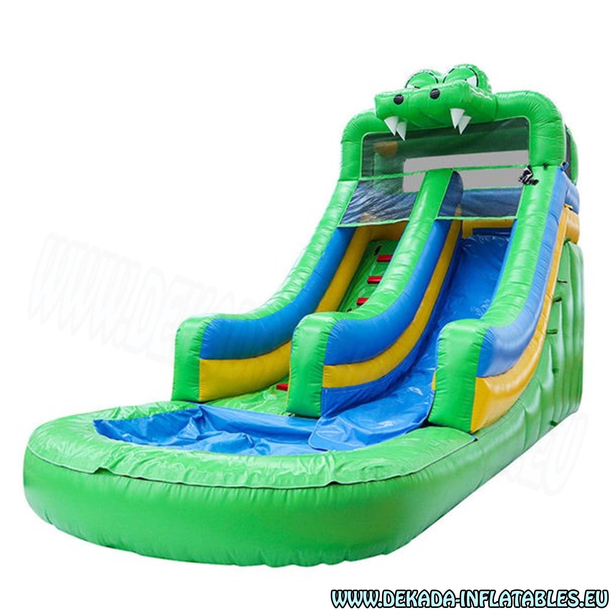 Vodeni tobogan Krokodil - 7.5m x 3.3m x 4.60m - Image 2
