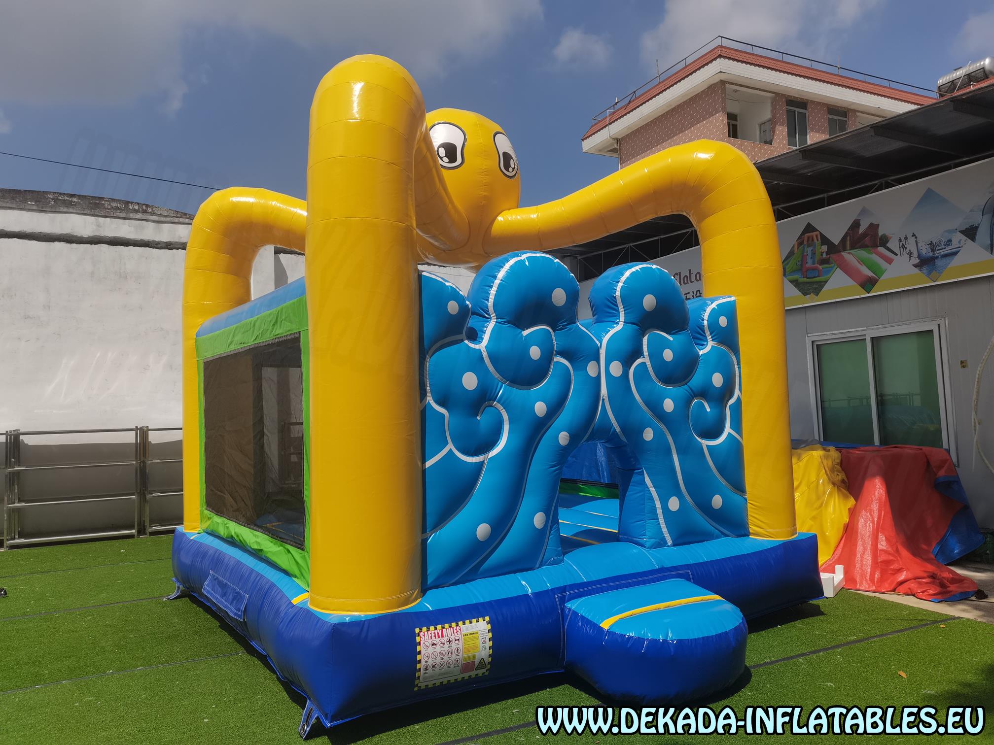 Igraonica na naduvavanje - Hobotnica - 4m x 4m - Image 4